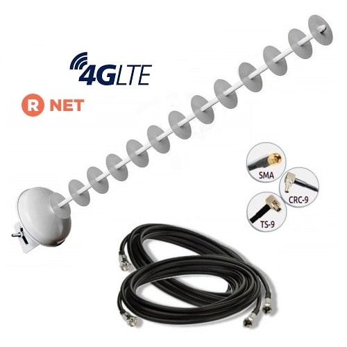 Комплект 4G MIMO Стрела 2х20 dBi 1700-2170 МГц-1