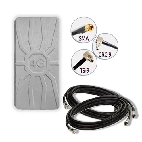 Комплект 4G MIMO Spider 2х16 dBi 900-2700 МГц-1