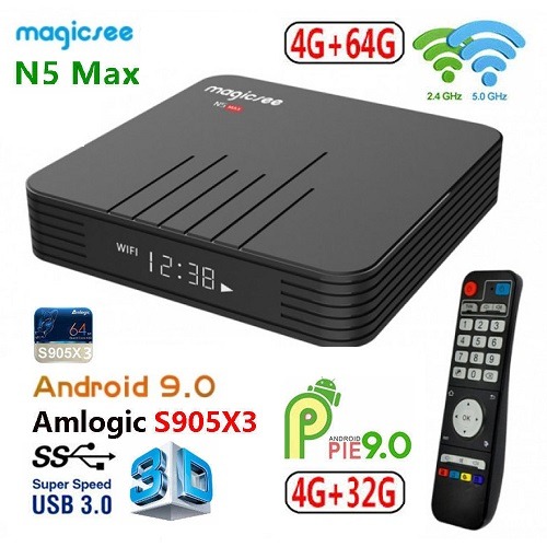 Magicsee N5 Max 4/32Gb SMART TV Android-1